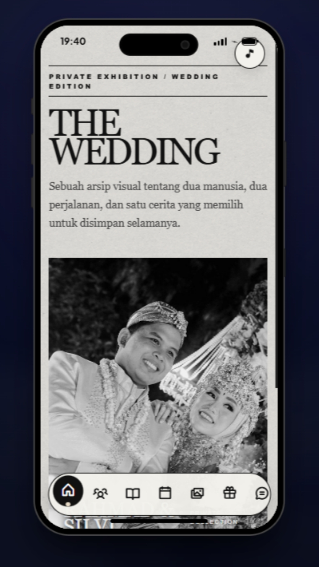 Tema NEWSPAPER EDITION — undangan digital Wedding & Pernikahan