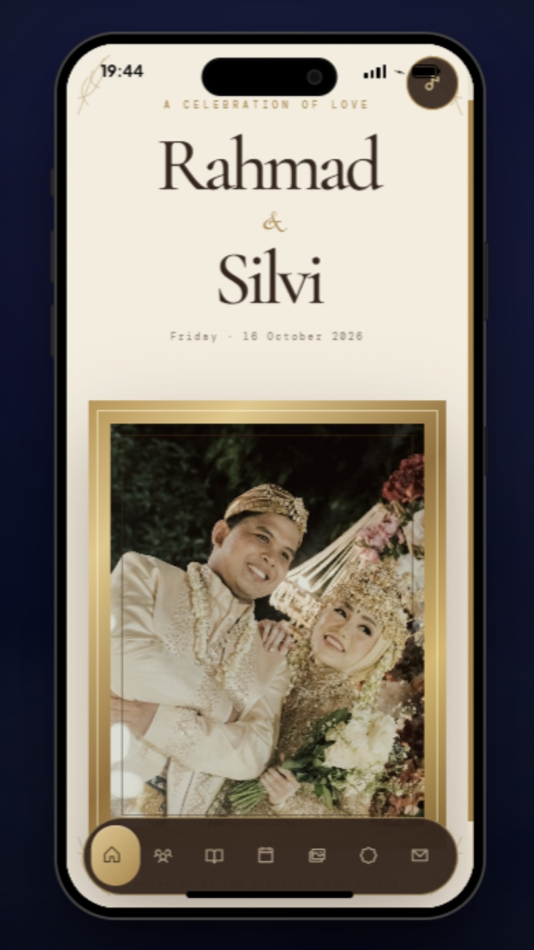 Tema OLD MONEY MANOR — undangan digital Wedding & Pernikahan